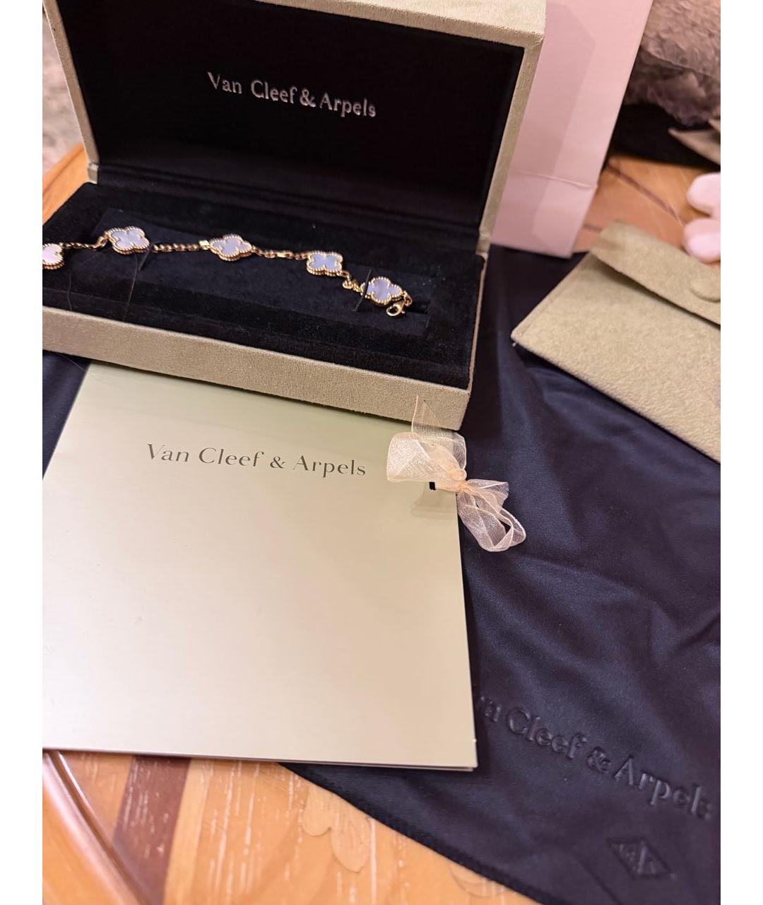VAN CLEEF & ARPELS Золотой браслет из желтого золота, фото 4