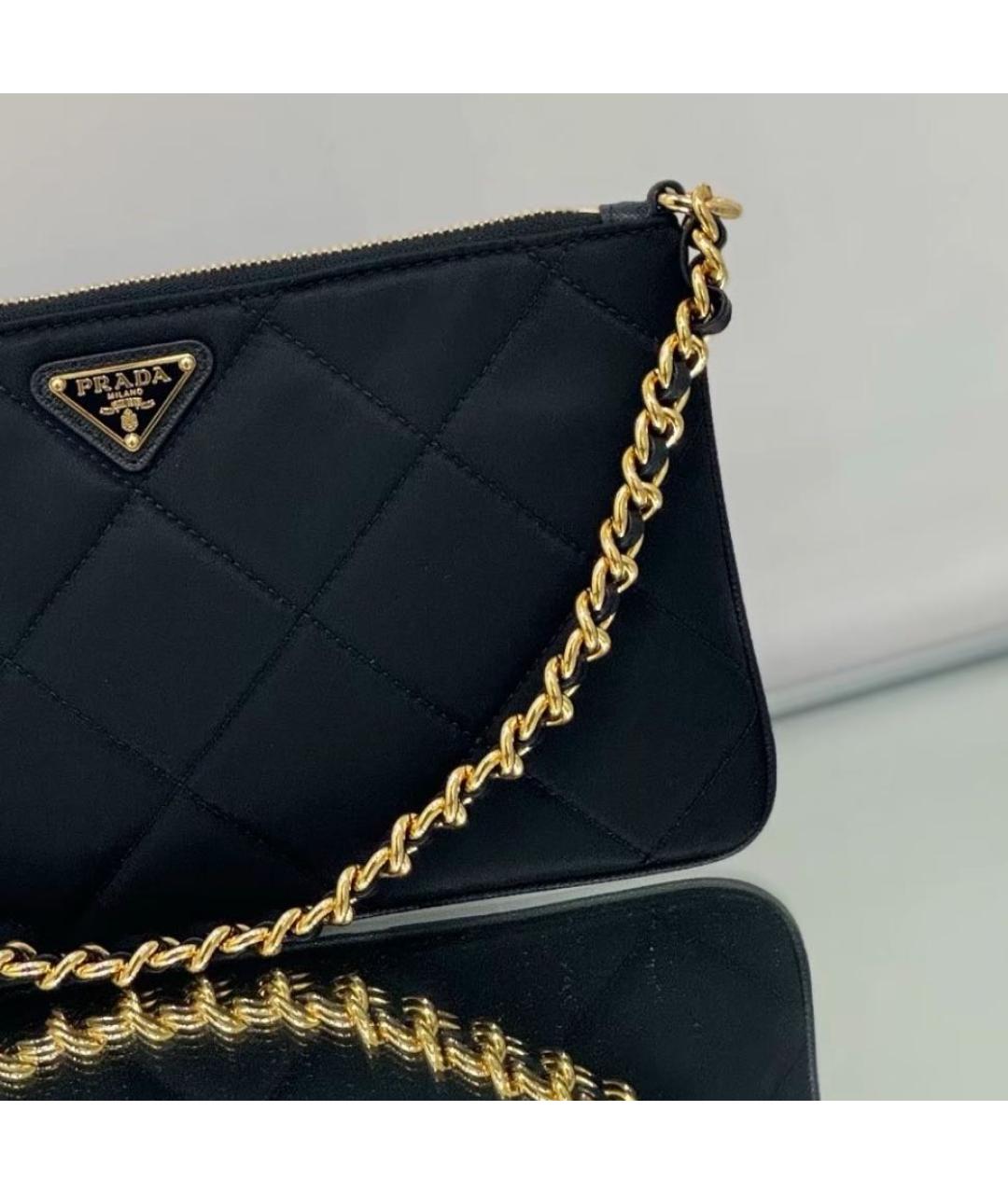 PRADA Черная сумка через плечо, фото 6