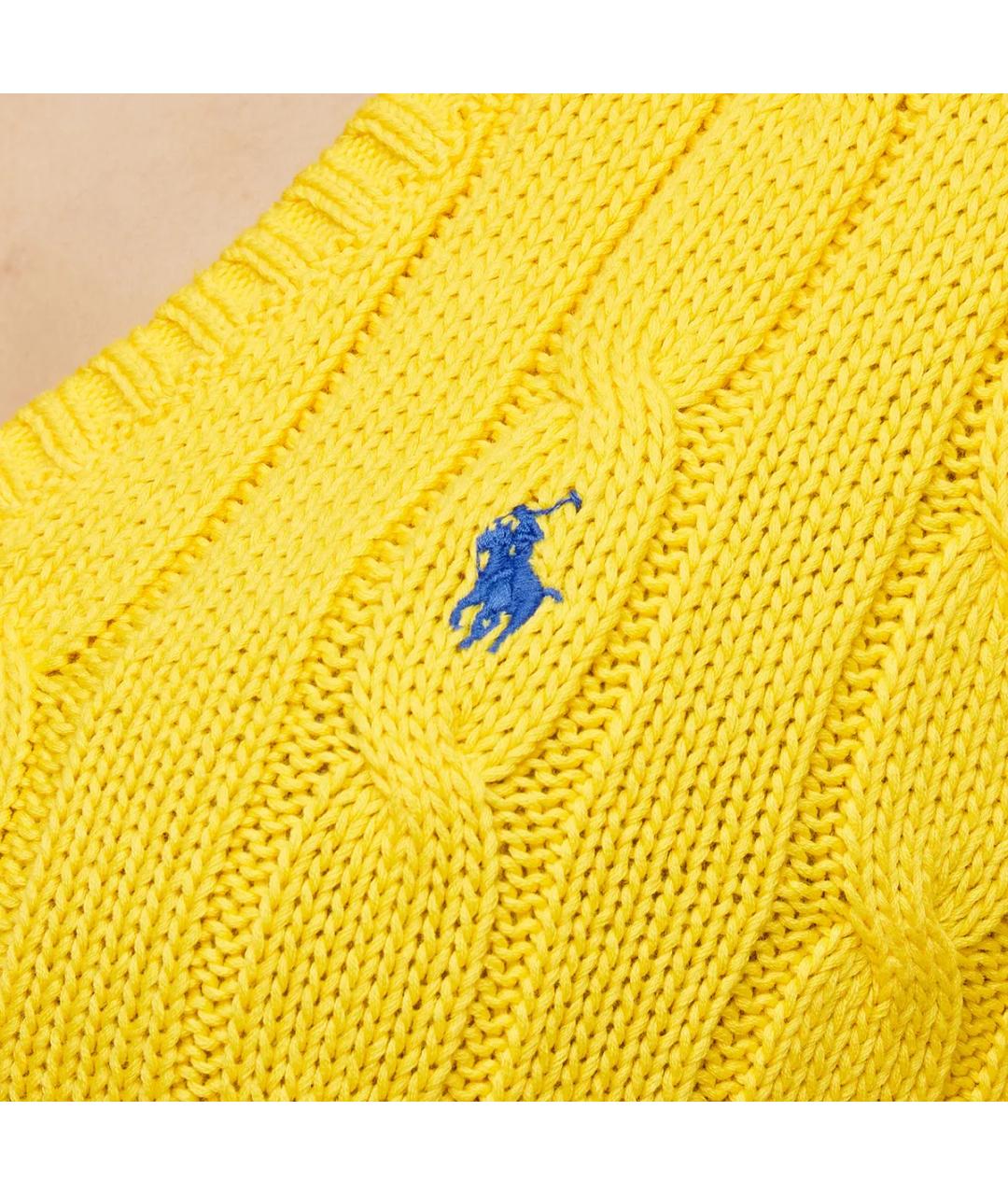 POLO RALPH LAUREN Желтый джемпер / свитер, фото 3