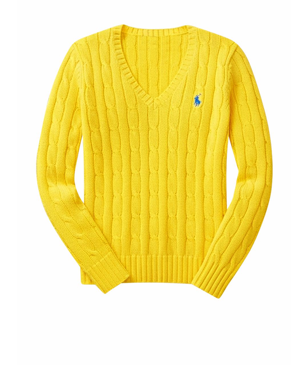 POLO RALPH LAUREN Желтый джемпер / свитер, фото 1