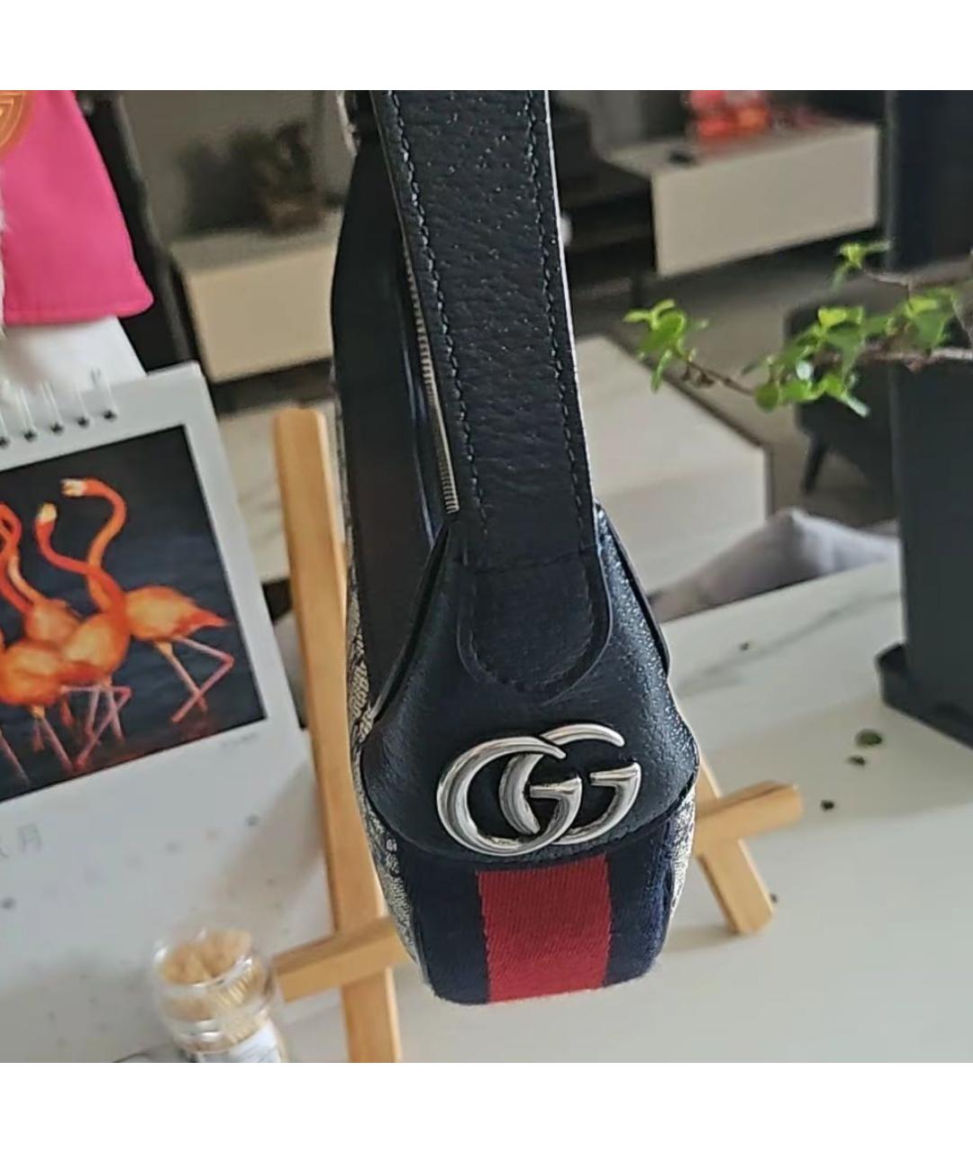 GUCCI Черная сумка через плечо, фото 7