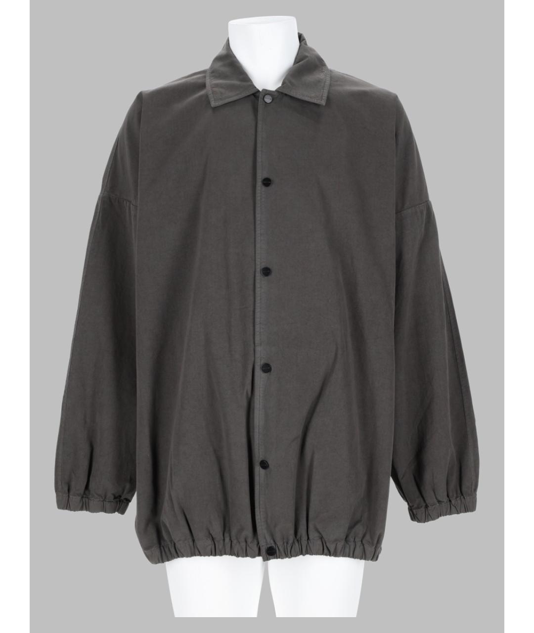 FEAR OF GOD Серая хлопковая куртка, фото 3