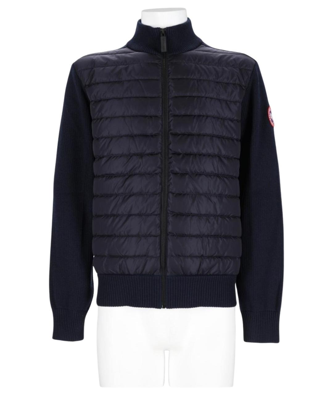 CANADA GOOSE Черная шерстяная куртка, фото 1