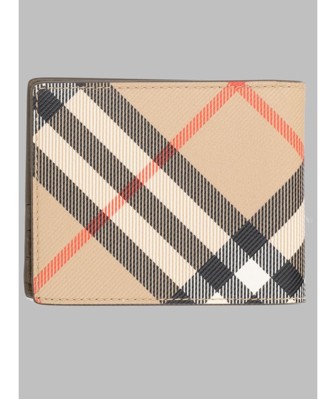 BURBERRY Бежевый кошелек, фото 2