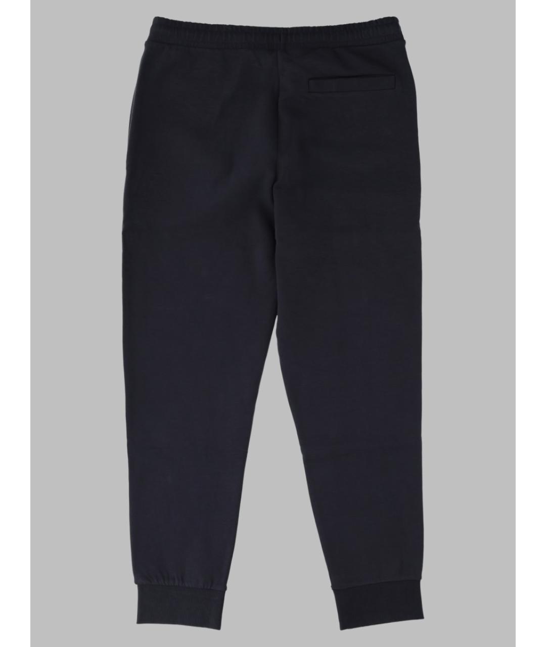 HUGO BOSS Синие хлопковые повседневные брюки, фото 2