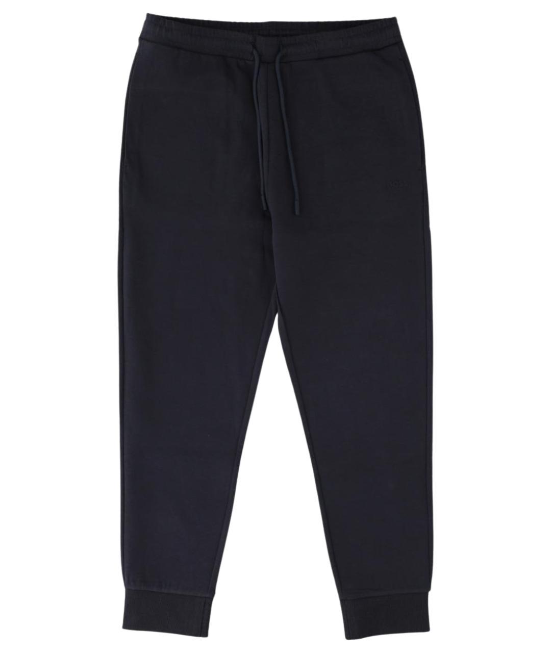 HUGO BOSS Синие хлопковые повседневные брюки, фото 1