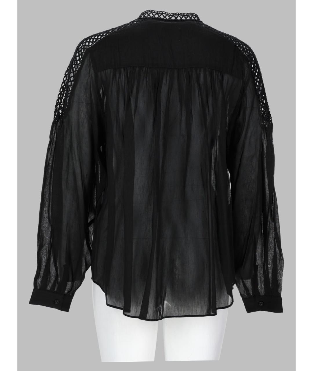 ISABEL MARANT ETOILE Черная вискозная рубашка, фото 2