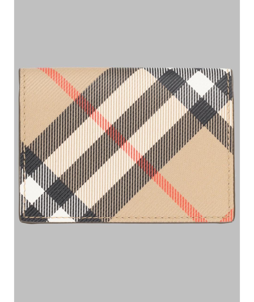 BURBERRY Бежевый кошелек, фото 2