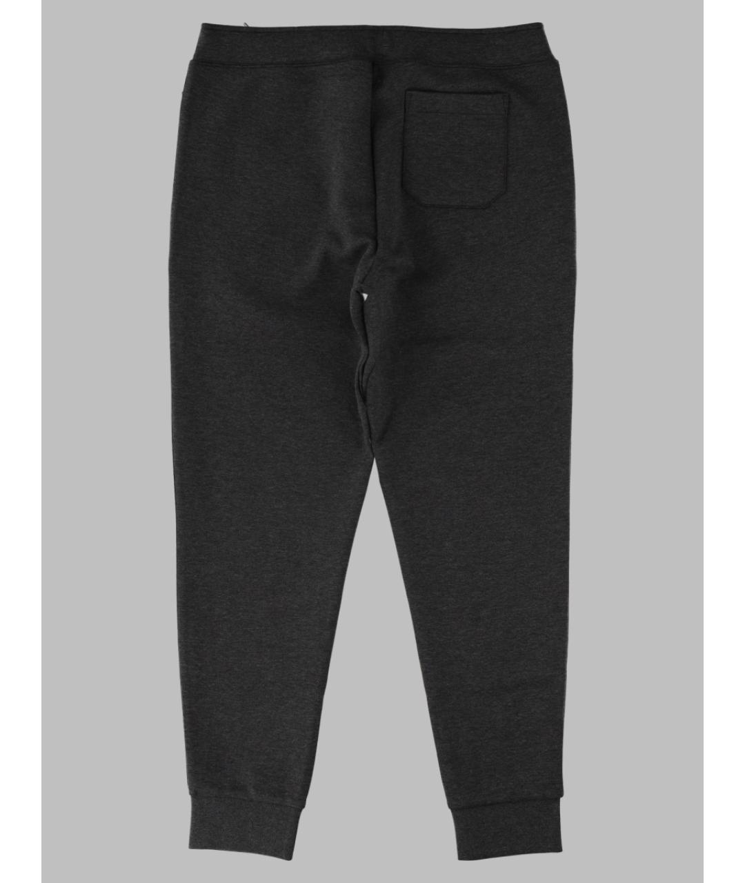POLO RALPH LAUREN Серые хлопковые повседневные брюки, фото 2