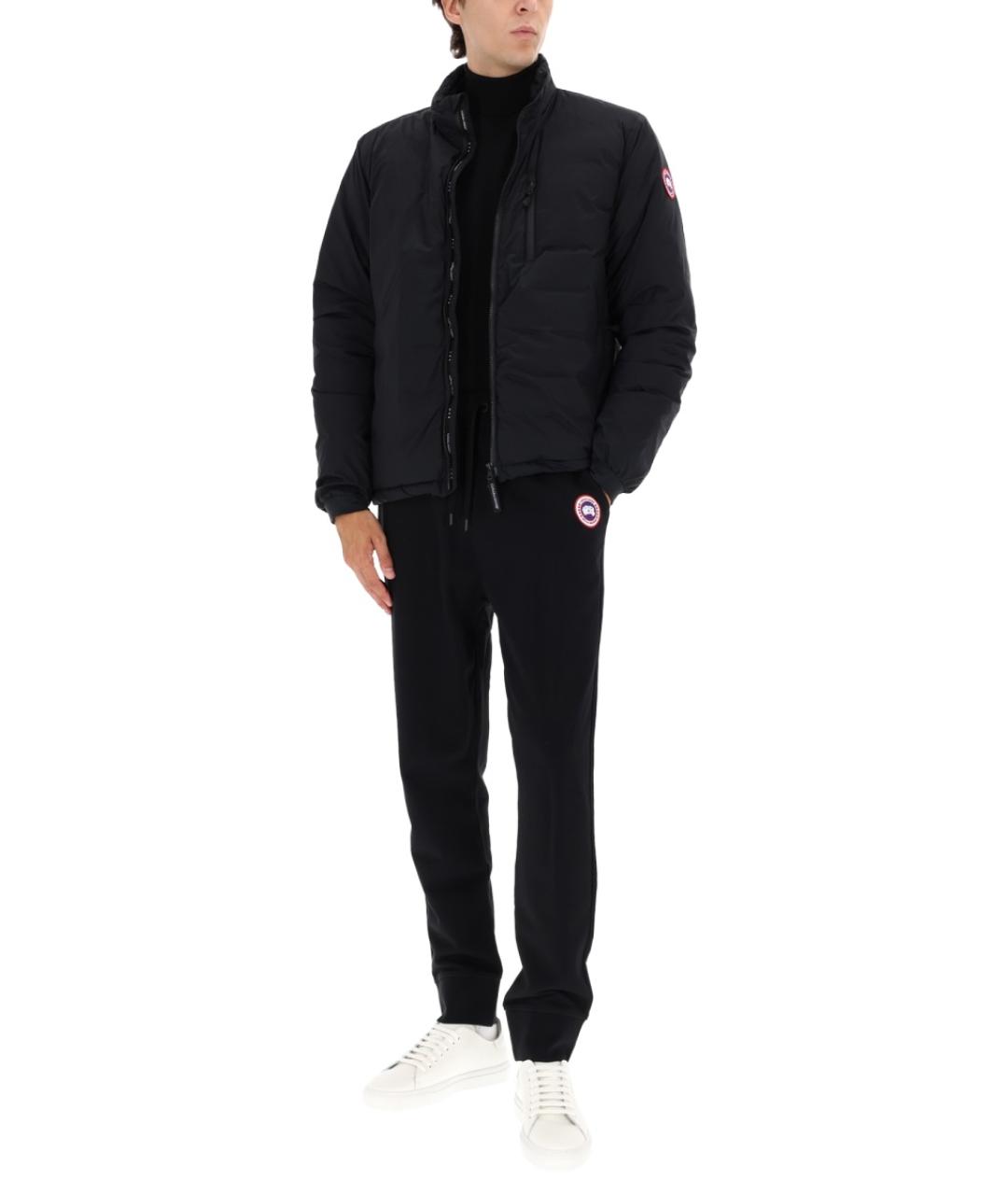 CANADA GOOSE Черная полиамидовая куртка, фото 2