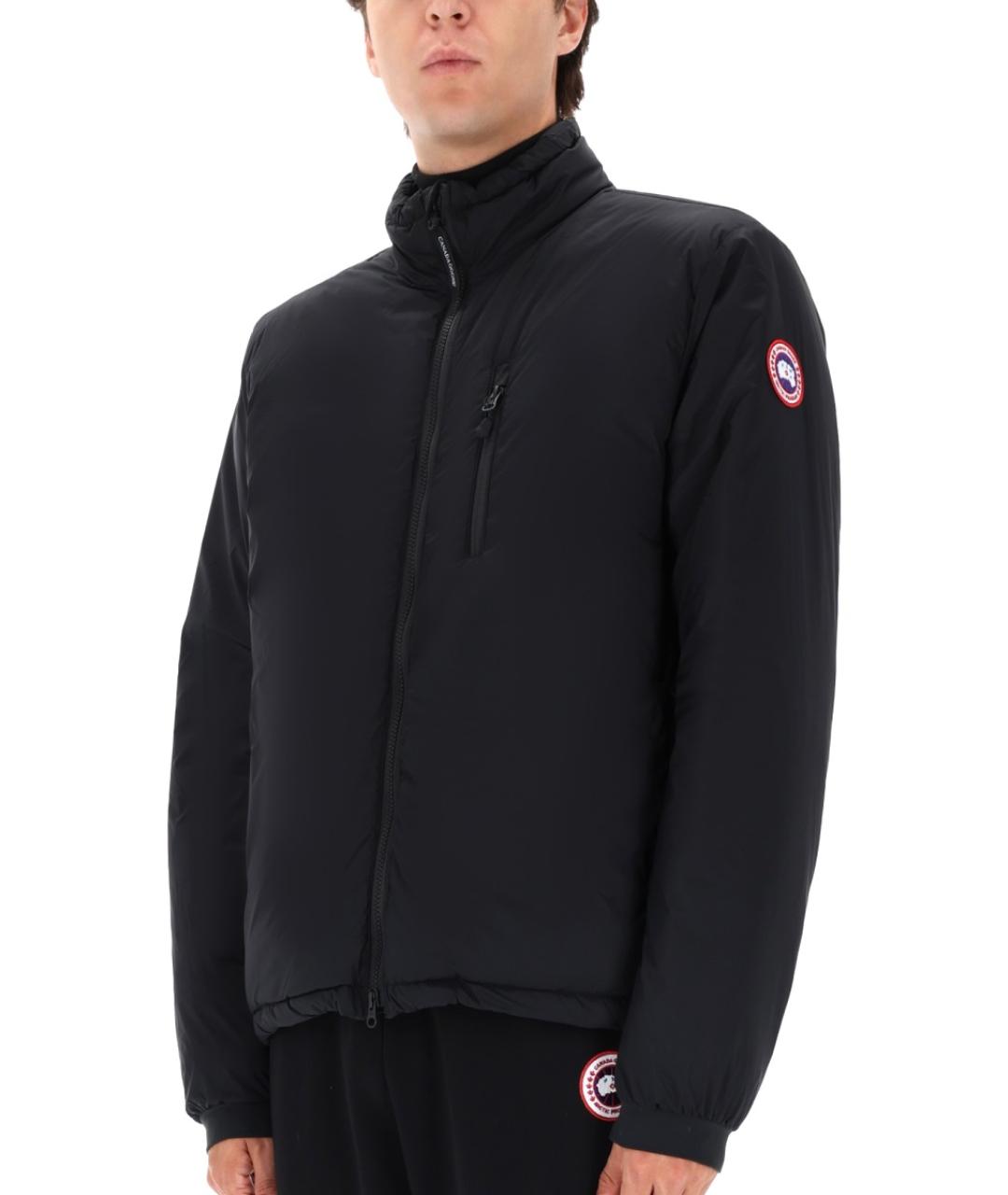 CANADA GOOSE Черная полиамидовая куртка, фото 4
