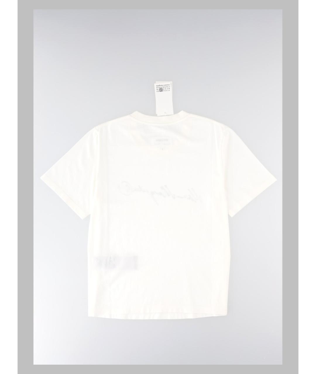MM6 MAISON MARGIELA Белая футболка, фото 2
