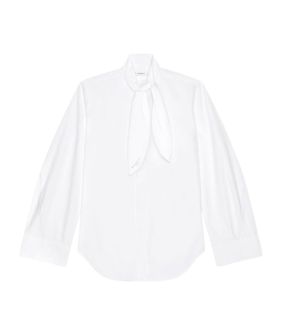 GIVENCHY Белая хлопковая блузы, фото 1