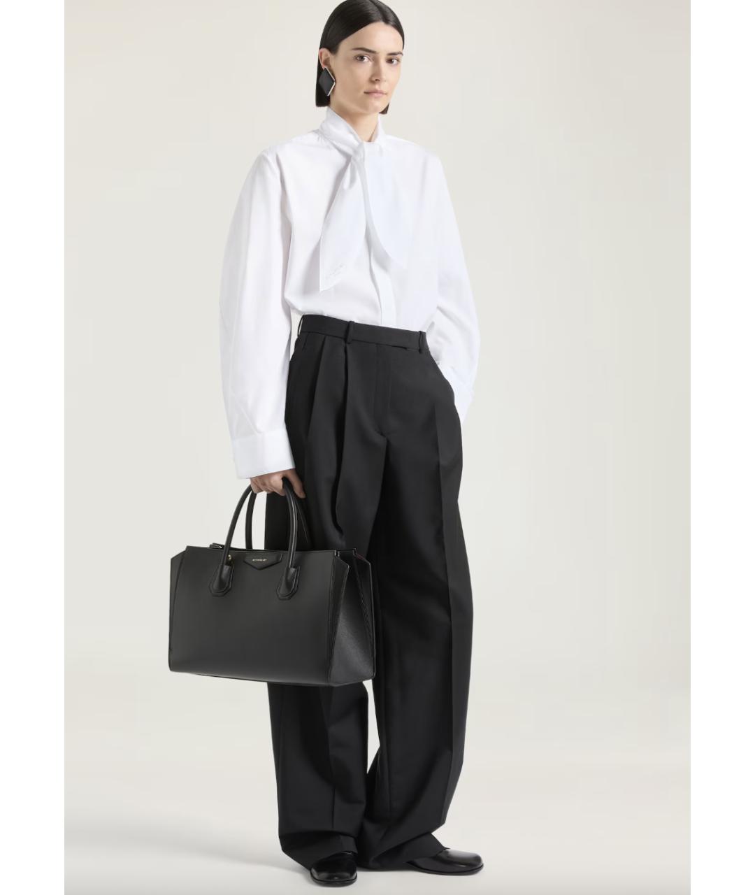 GIVENCHY Белая хлопковая блузы, фото 4