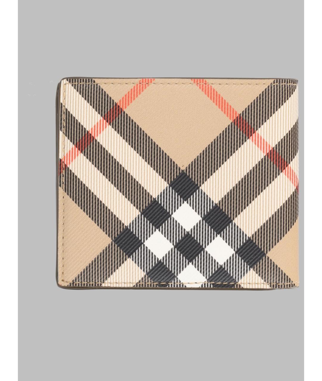 BURBERRY Бежевый кошелек, фото 2
