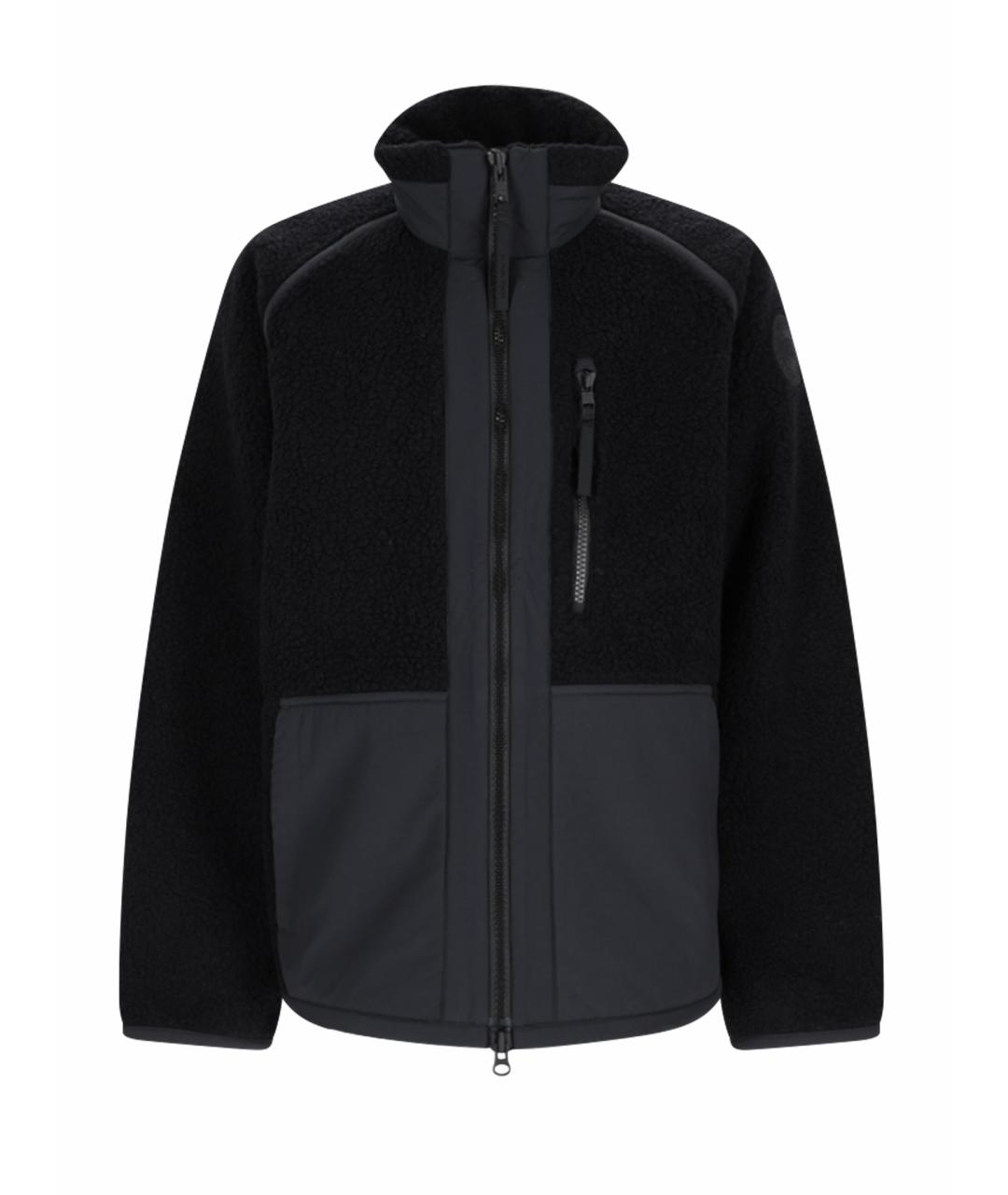 CANADA GOOSE Черная шерстяная куртка, фото 1