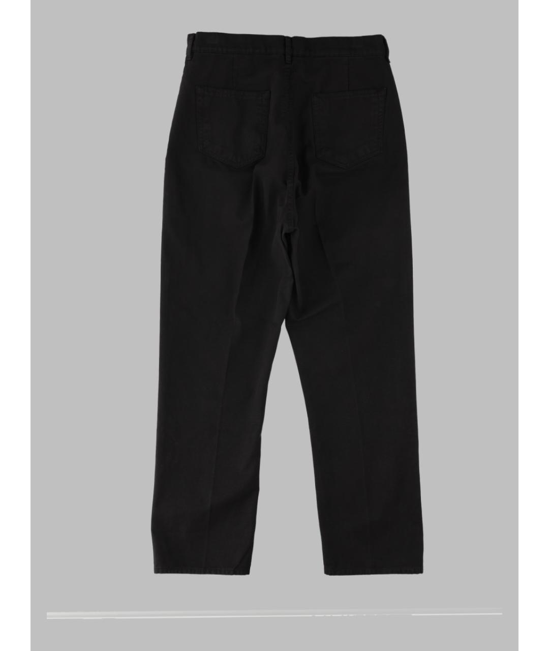 RICK OWENS DRKSHDW Черные хлопковые прямые джинсы, фото 2