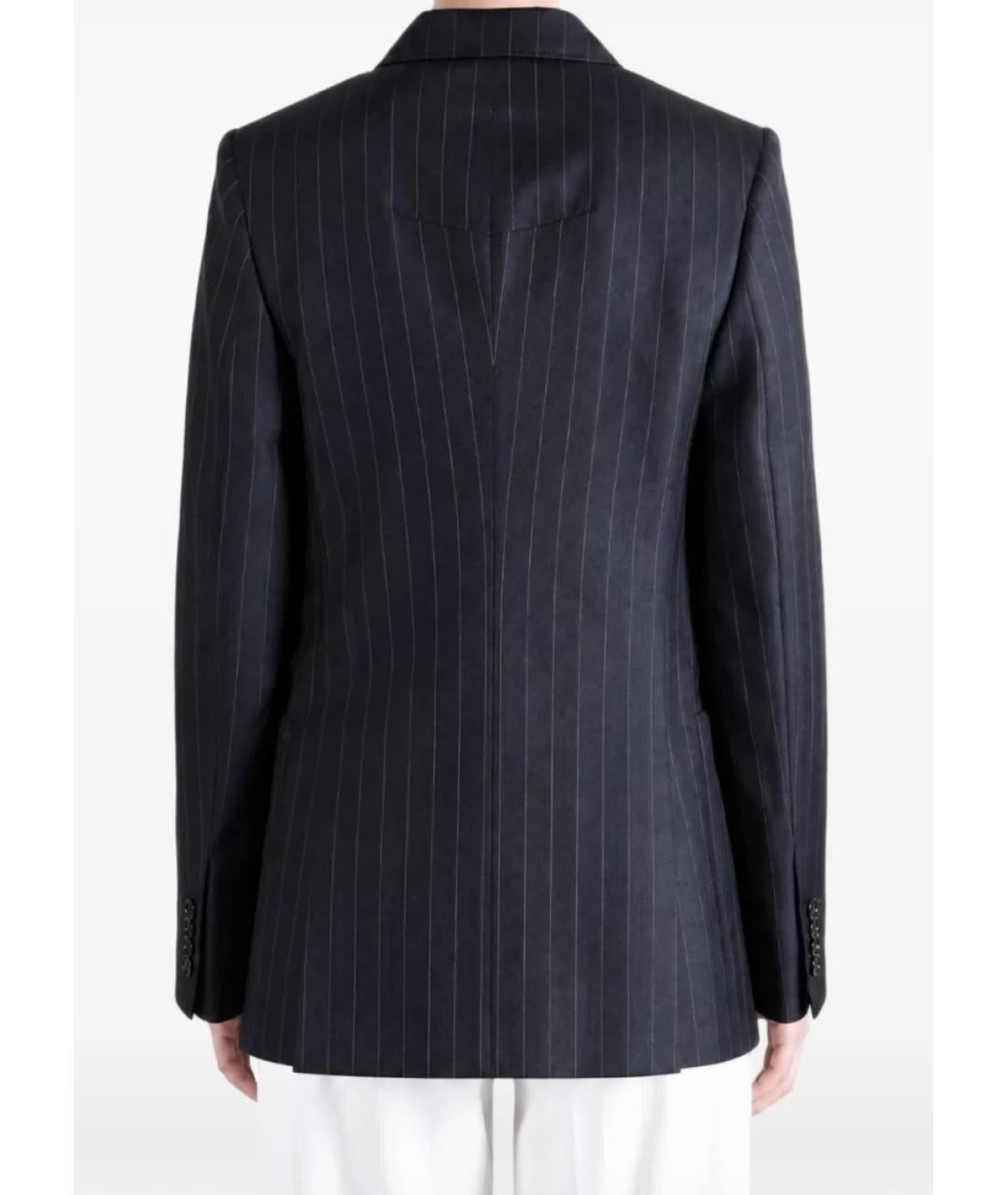 GIVENCHY Темно-синяя шерстяная куртка, фото 3