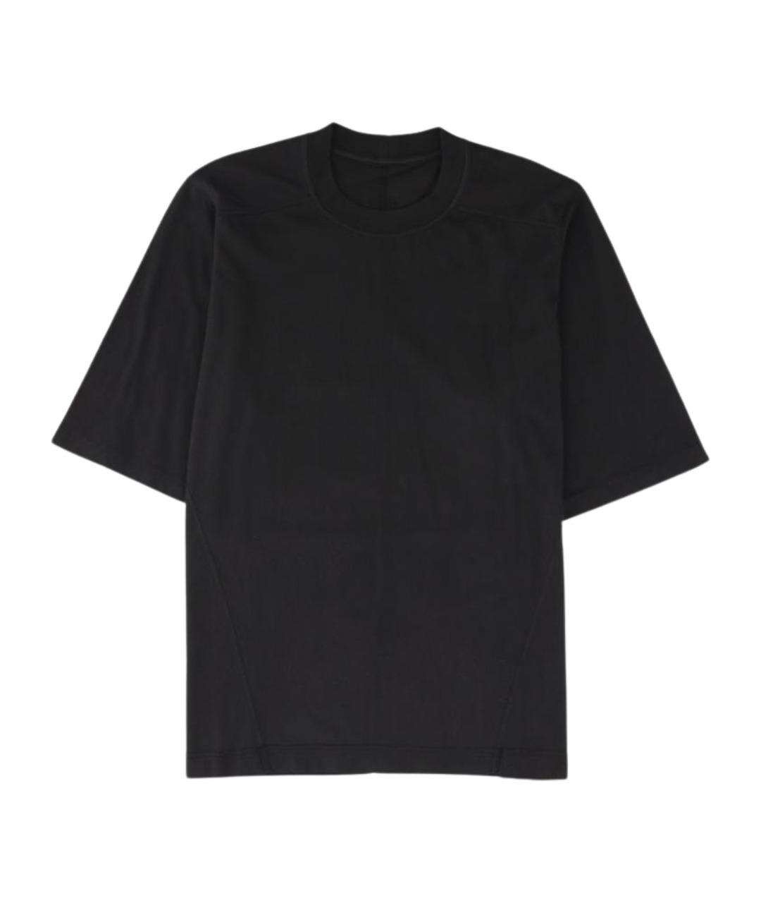 RICK OWENS DRKSHDW Черная хлопковая футболка, фото 1