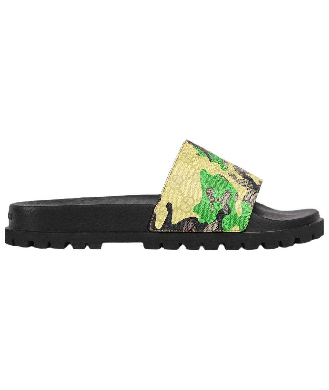 GUCCI Мульти шлепанцы, фото 1