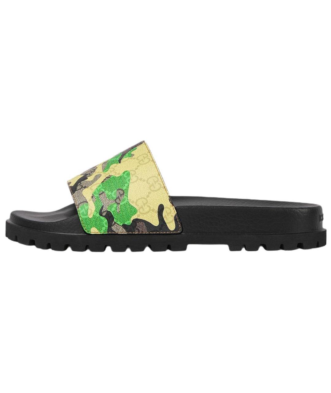 GUCCI Мульти шлепанцы, фото 2