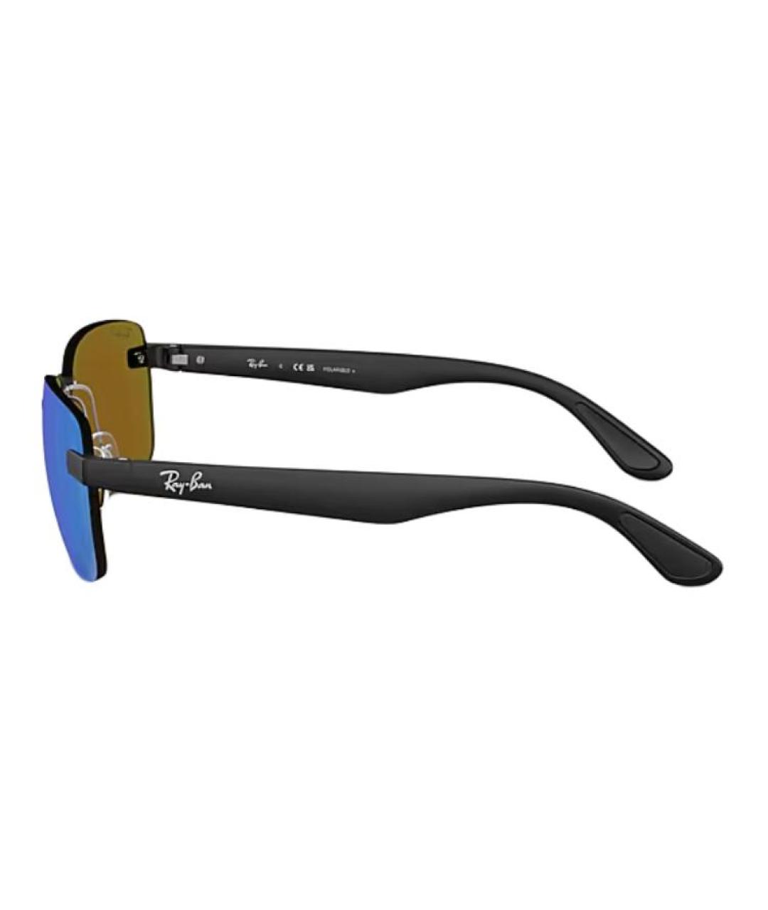 RAY BAN Черные солнцезащитные очки, фото 3
