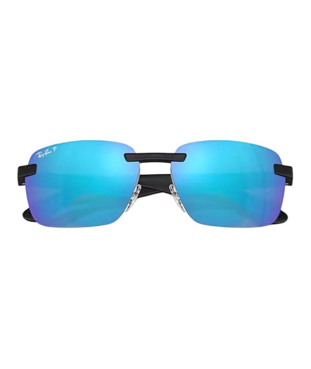 RAY BAN Черные солнцезащитные очки, фото 4