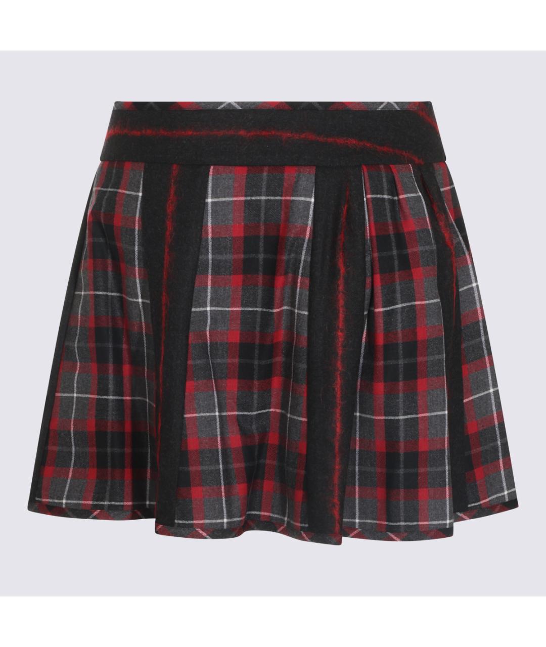 VIVIENNE WESTWOOD Мульти шерстяная юбка мини, фото 2