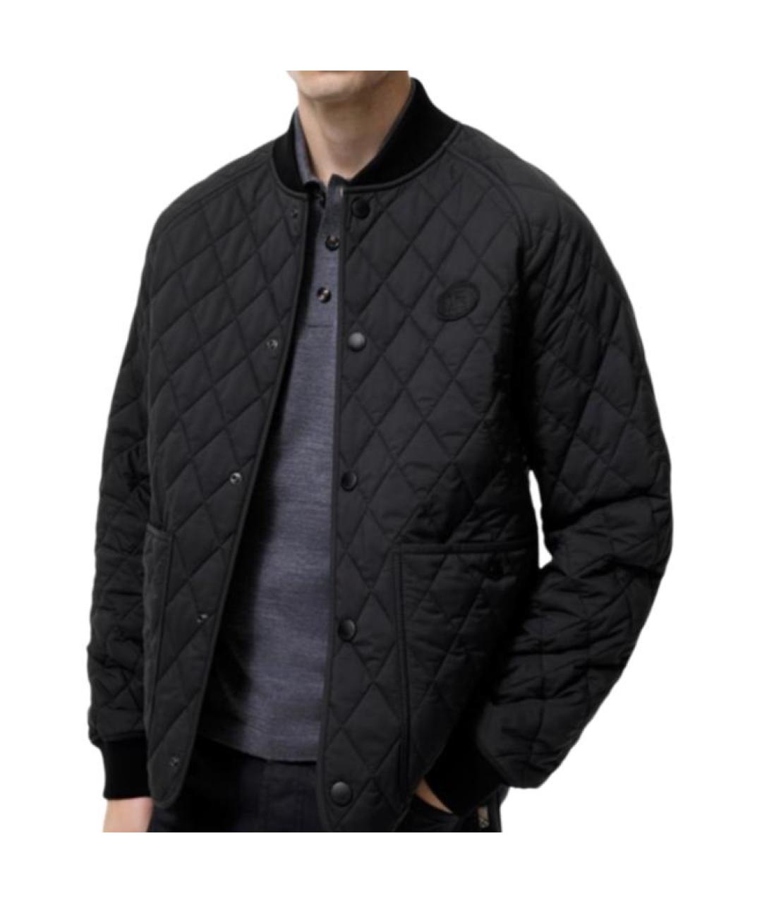 BURBERRY Черная куртка, фото 2