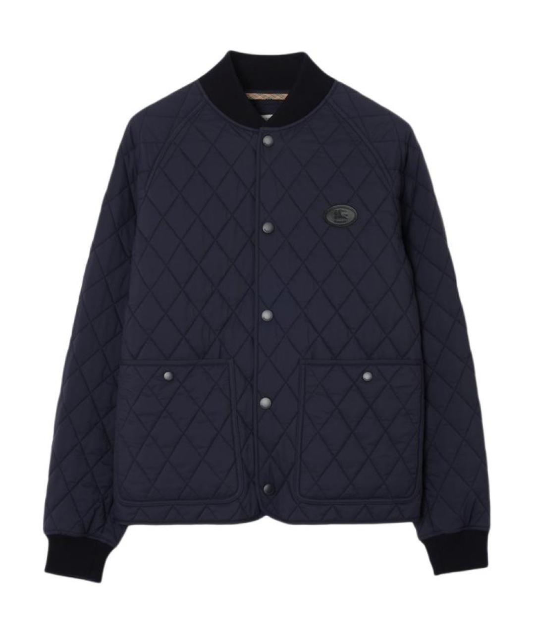 BURBERRY Темно-синяя куртка, фото 1