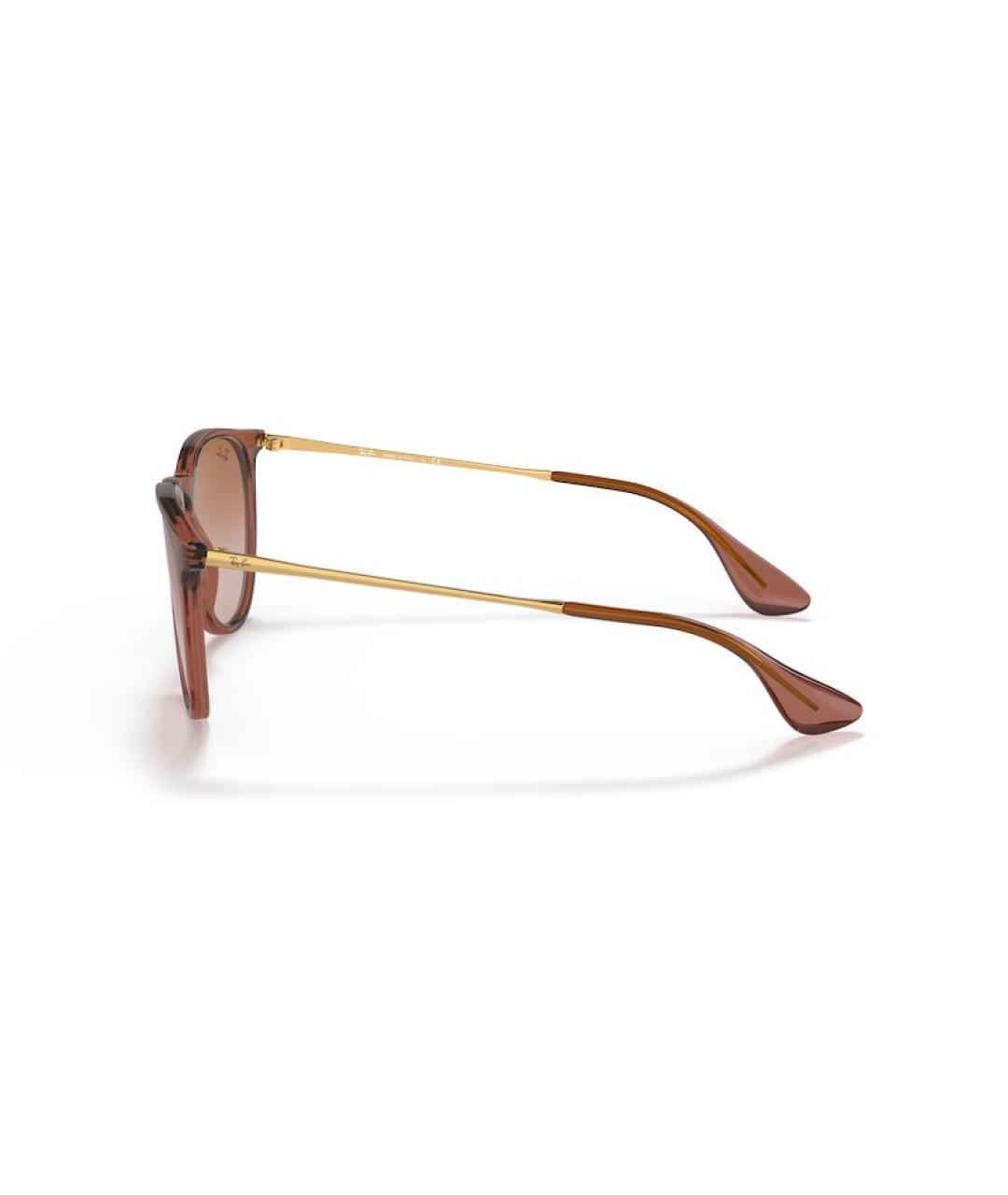 RAY BAN Коричневые солнцезащитные очки, фото 3