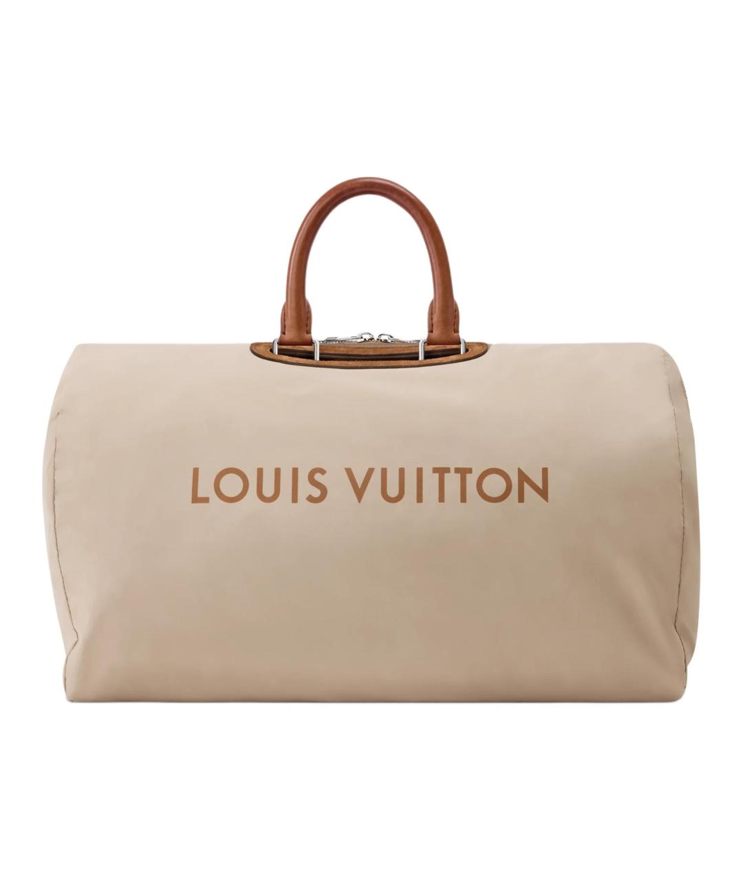 LOUIS VUITTON Коричневая замшевая сумка на плечо, фото 5