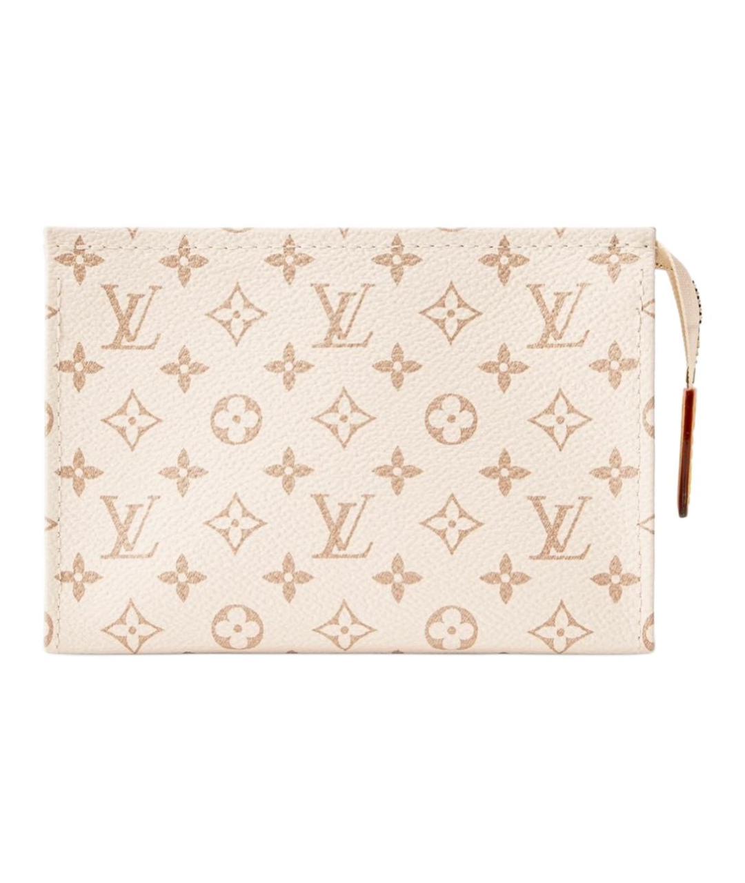 LOUIS VUITTON Бежевая косметичка из канвы, фото 1