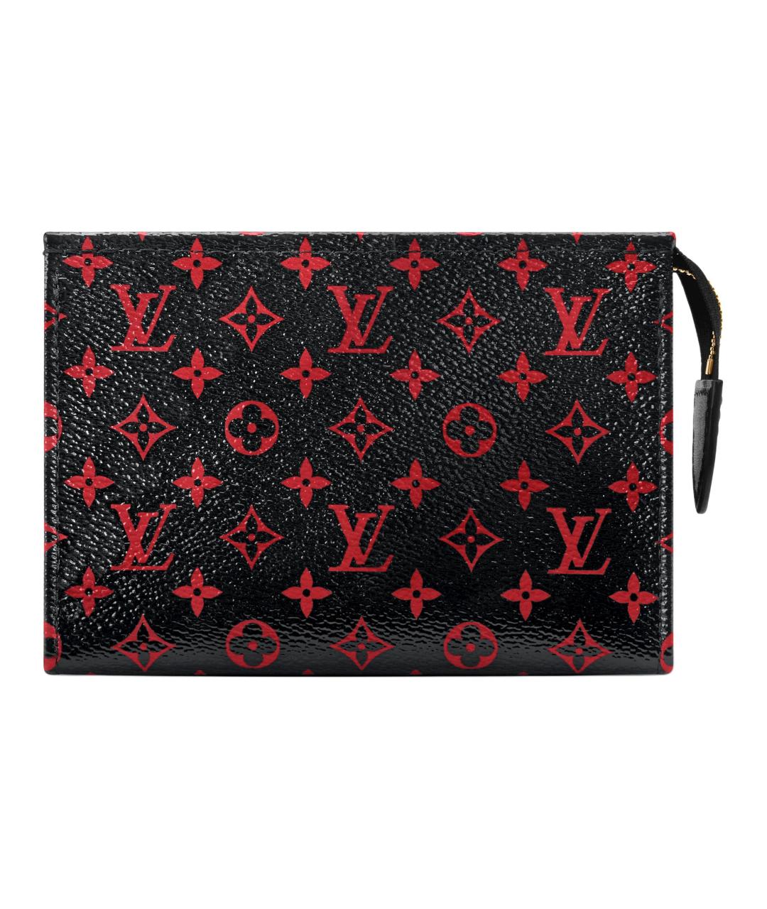 LOUIS VUITTON Черная косметичка из канвы, фото 1