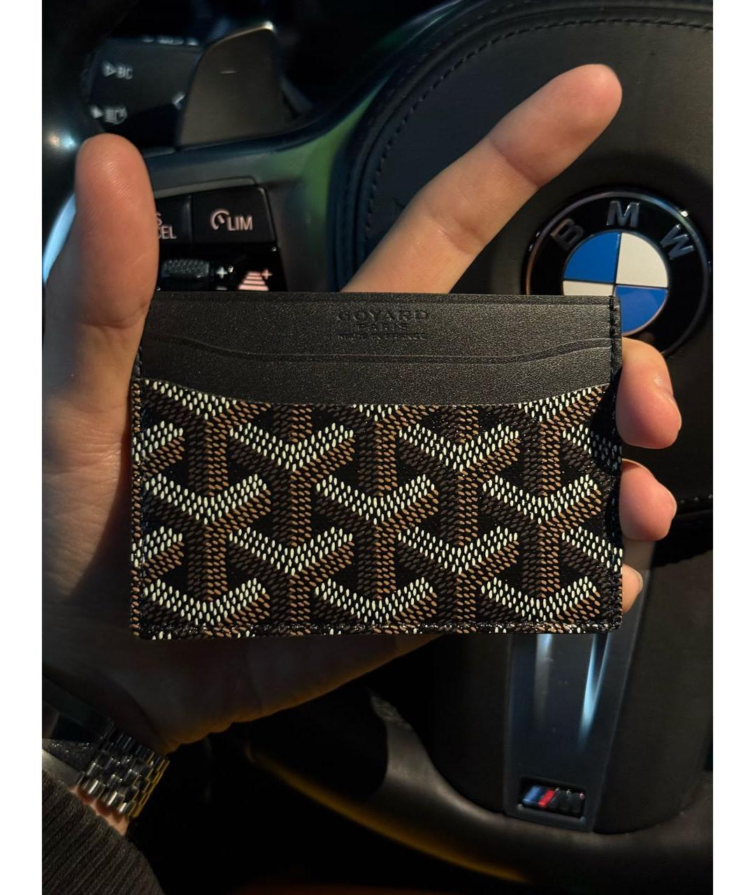 GOYARD Черный кардхолдер, фото 5