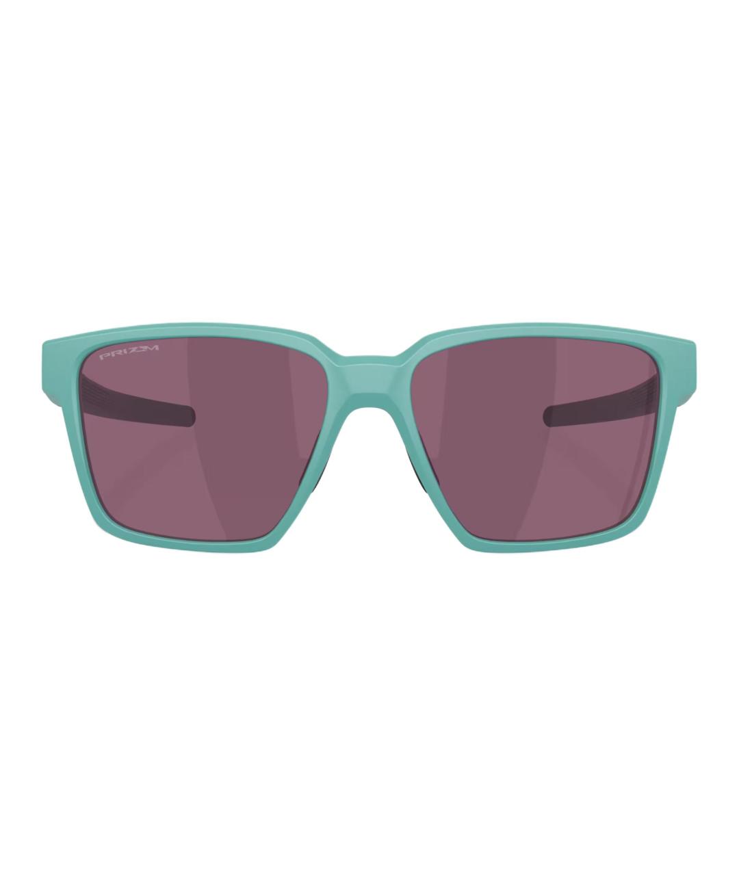 OAKLEY Бирюзовые пластиковые солнцезащитные очки, фото 2