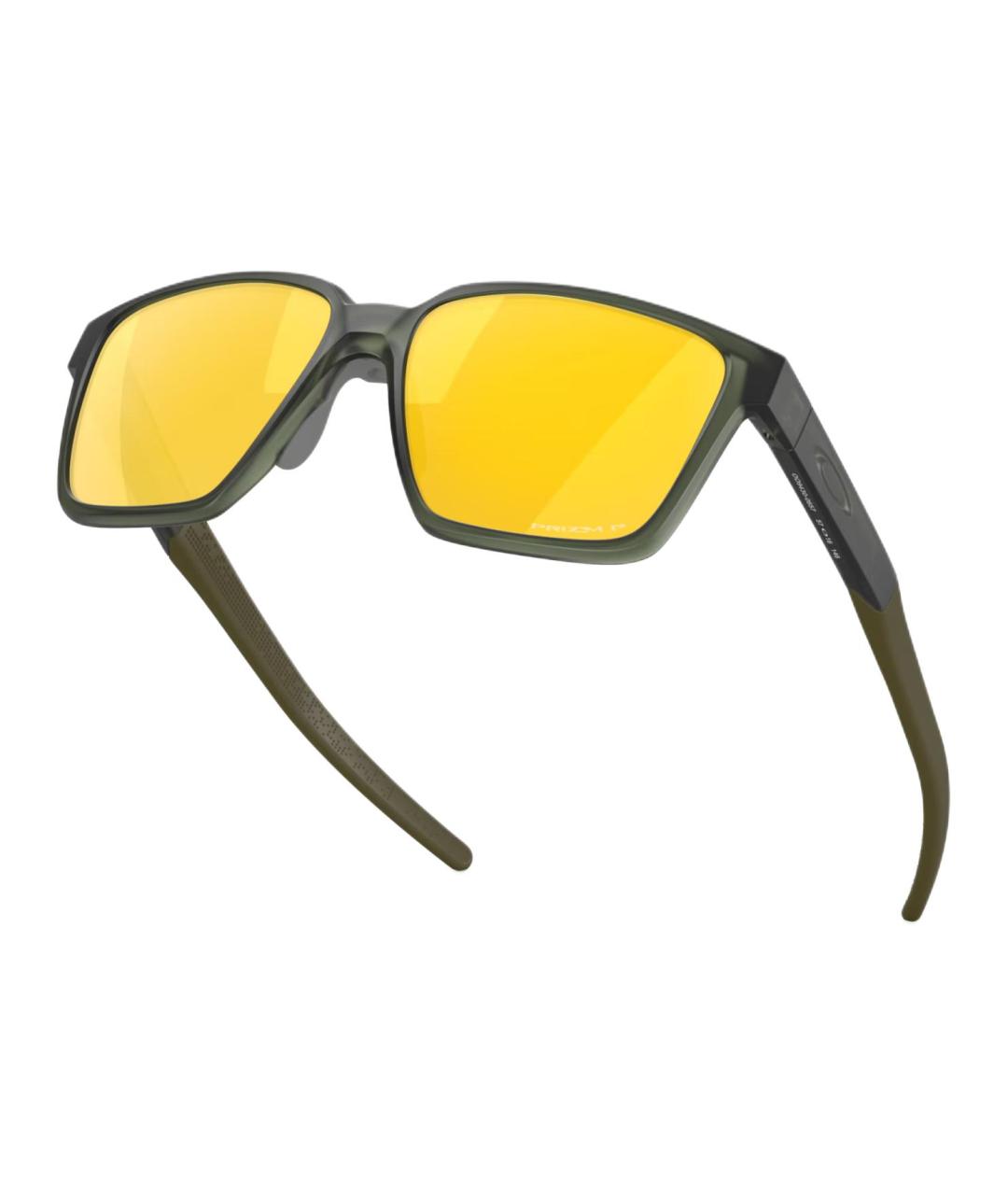 OAKLEY Серые пластиковые солнцезащитные очки, фото 4