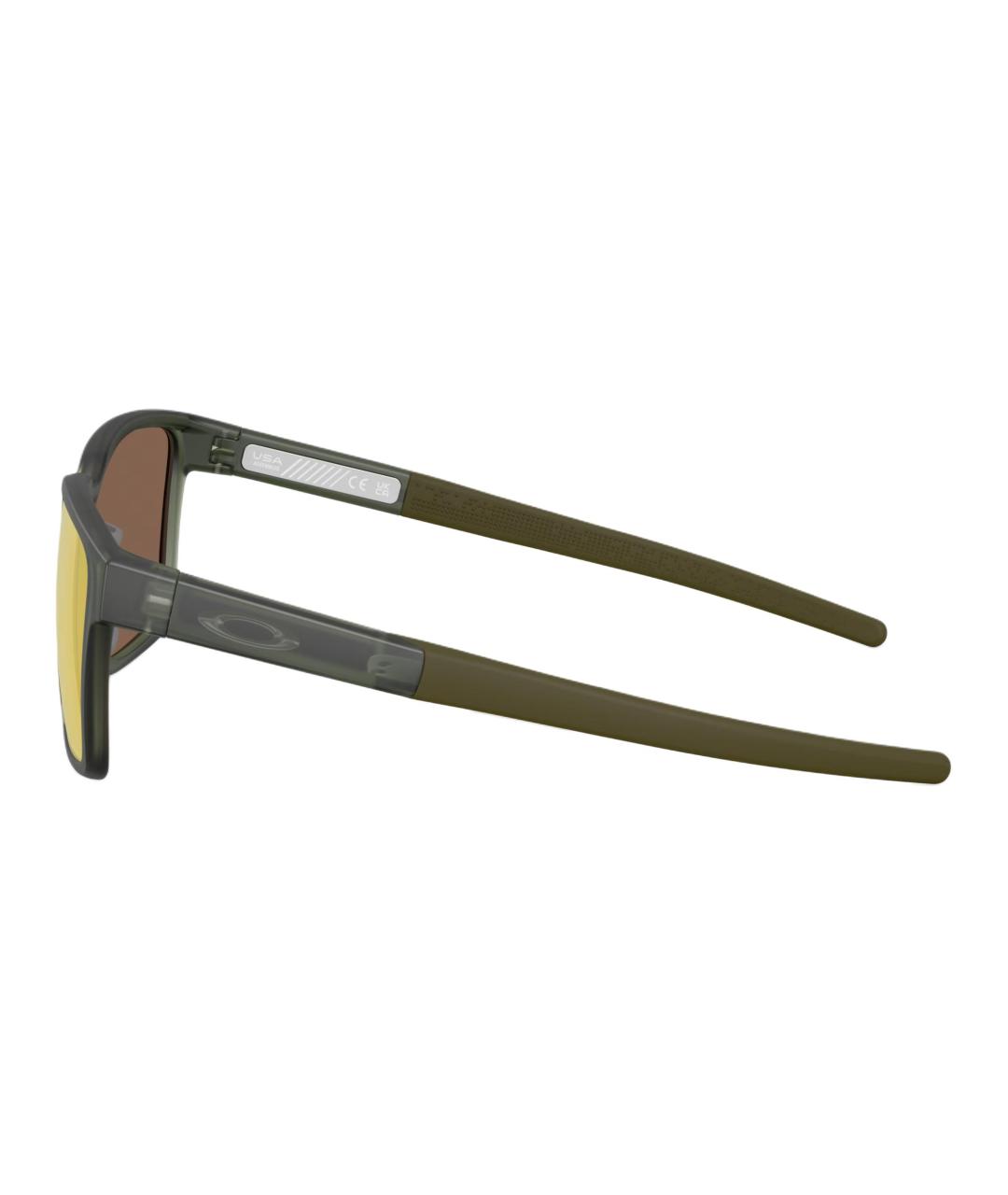 OAKLEY Серые пластиковые солнцезащитные очки, фото 3