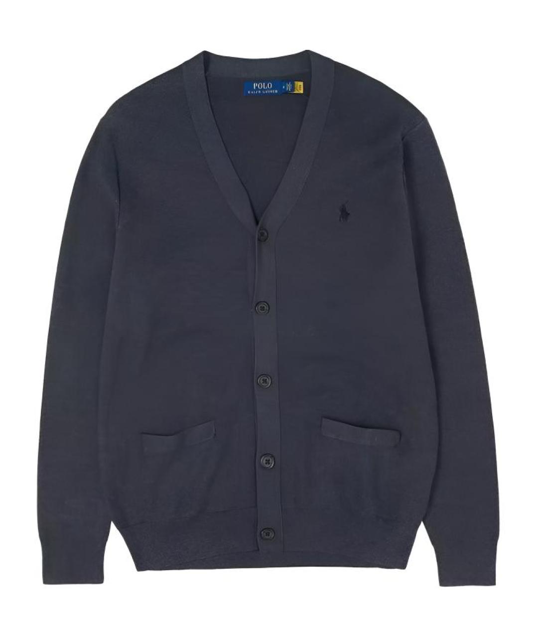 POLO RALPH LAUREN Серый кардиган, фото 1