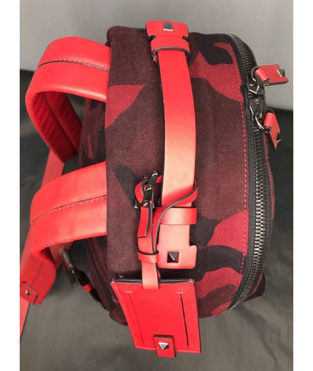 VALENTINO Красный рюкзак, фото 4