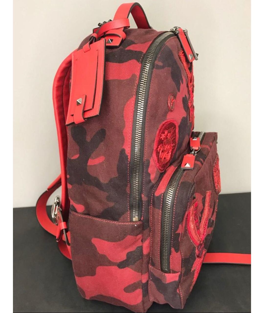 VALENTINO Красный рюкзак, фото 2