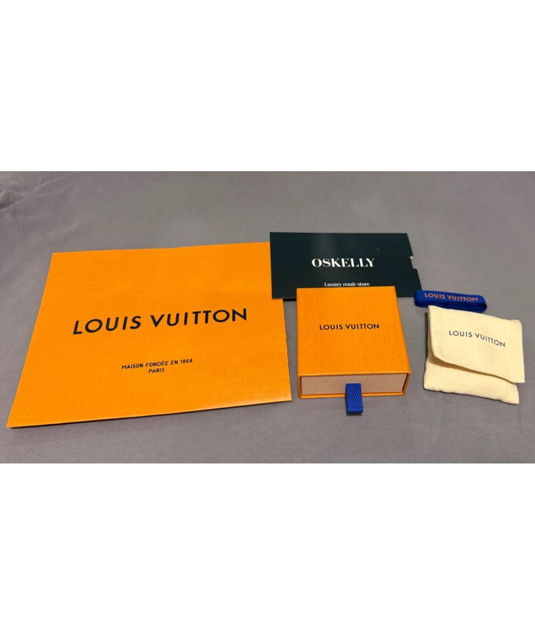 LOUIS VUITTON Серебряное металлическое колье, фото 3