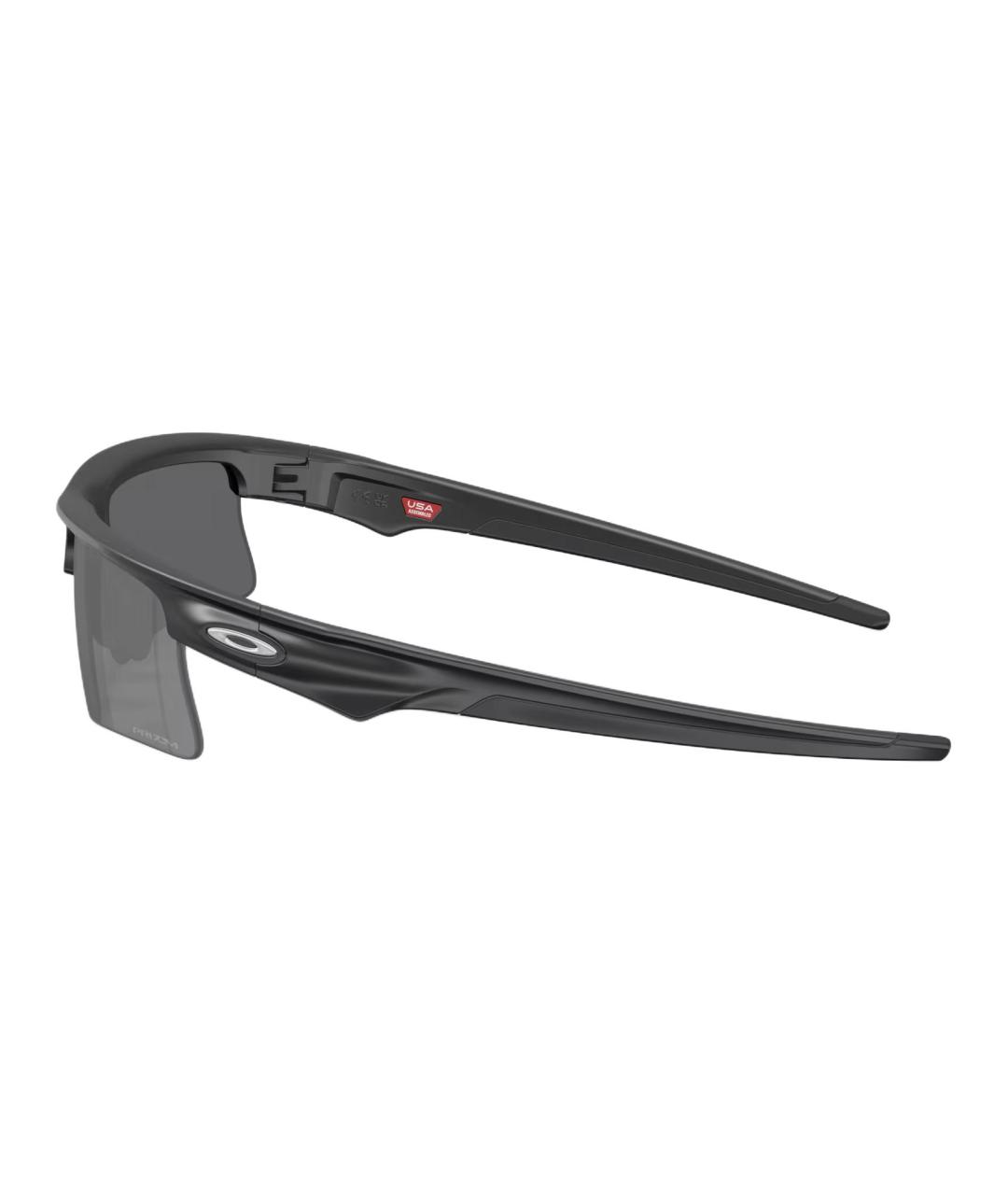 OAKLEY Черные пластиковые солнцезащитные очки, фото 3