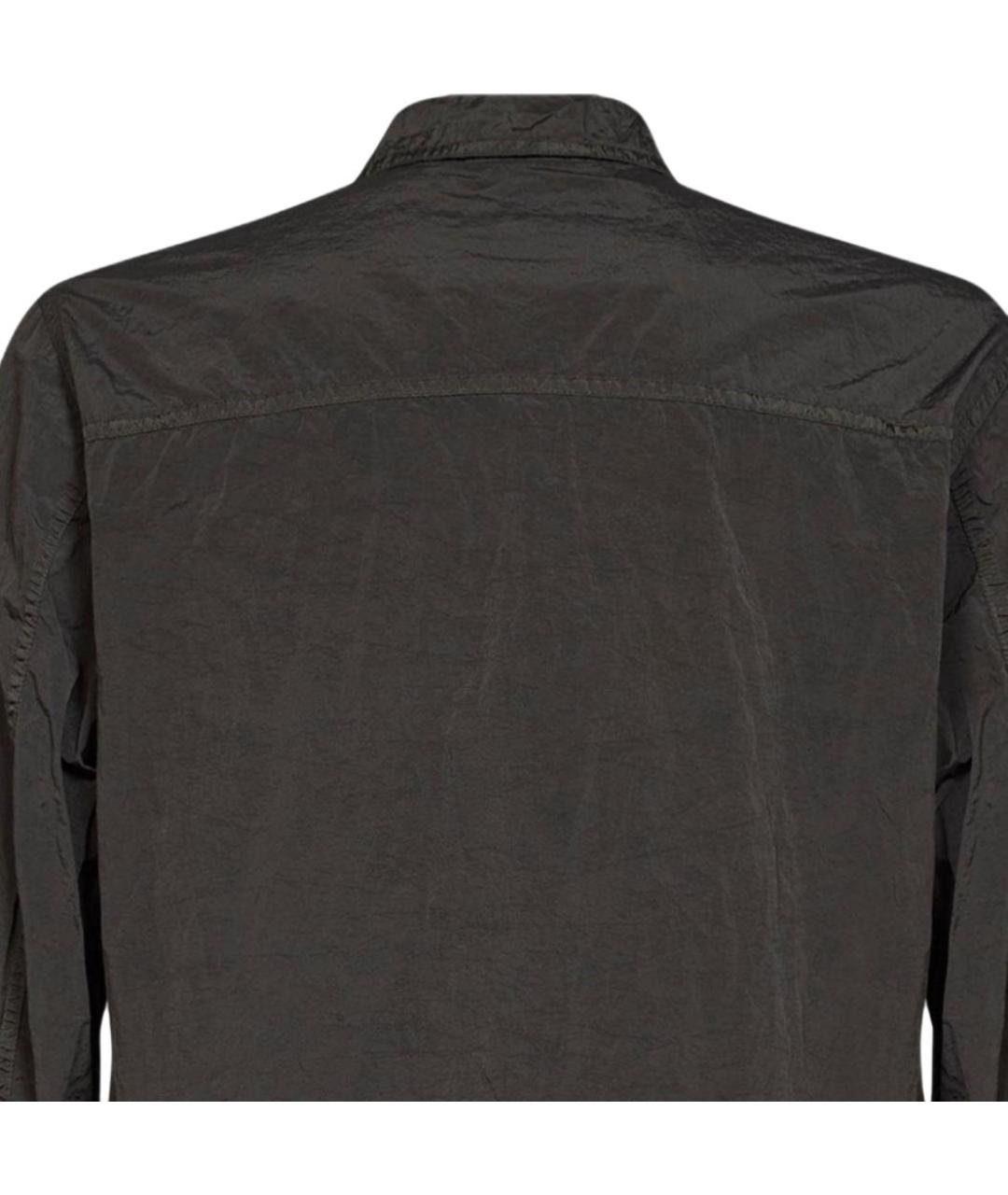 STONE ISLAND Серая полиамидовая куртка, фото 3