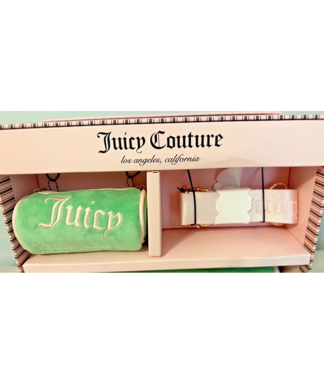 JUICY COUTURE Зеленая сумка через плечо, фото 3