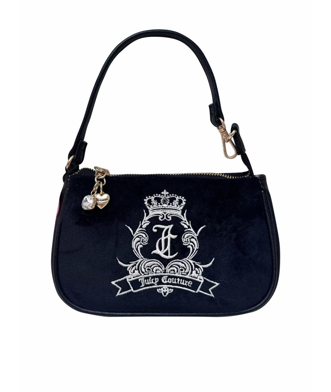 JUICY COUTURE Черная сумка с короткими ручками, фото 1
