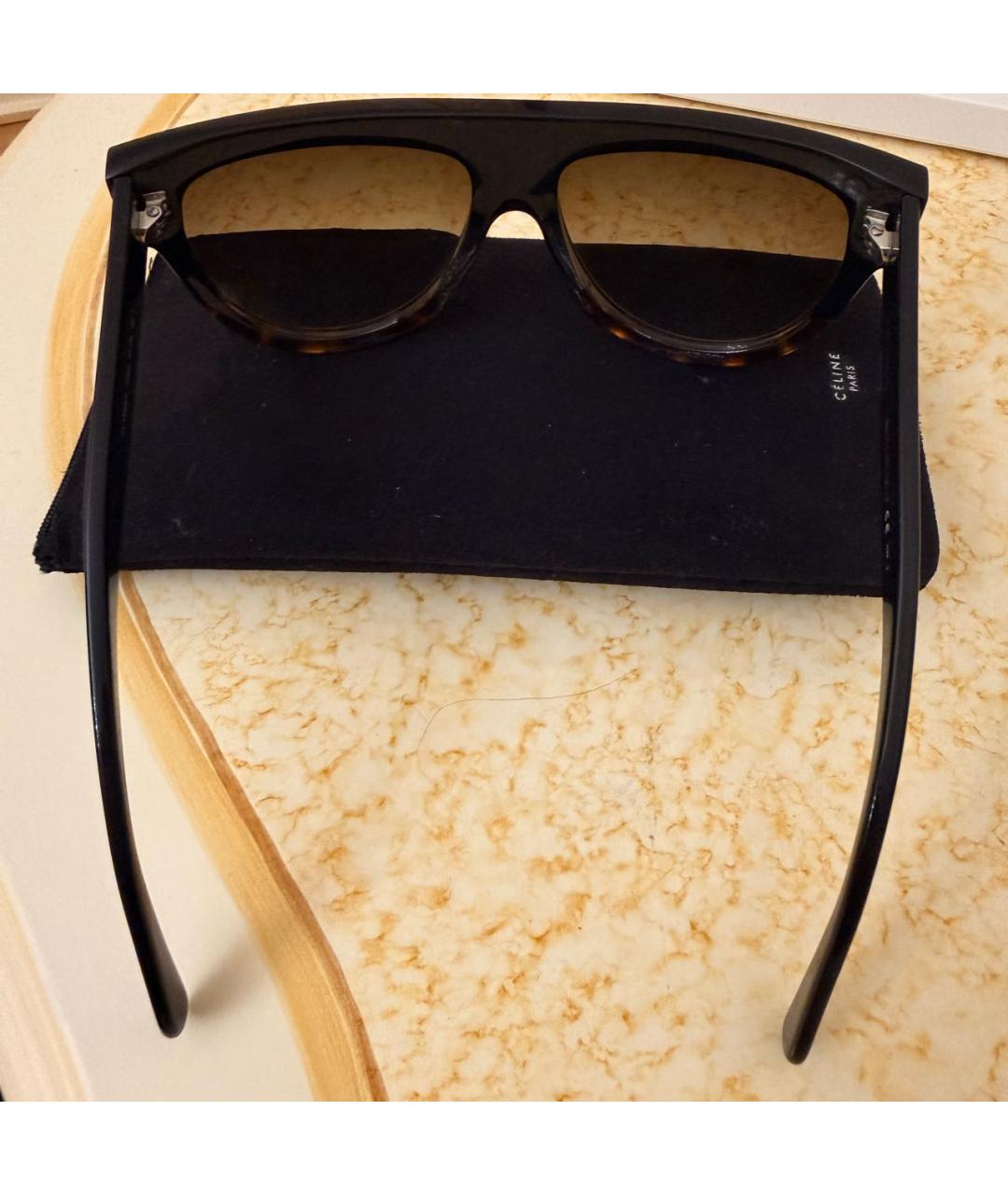 CELINE Черные солнцезащитные очки, фото 7
