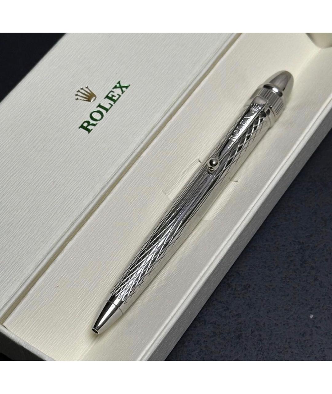ROLEX Серебряная шариковая ручка, фото 6