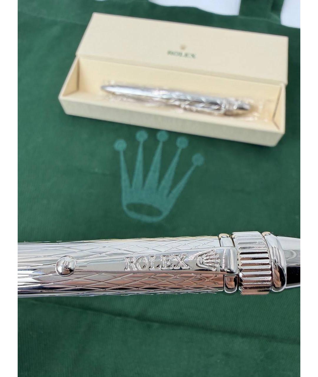 ROLEX Серебряная шариковая ручка, фото 2
