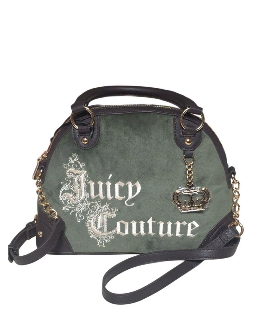 JUICY COUTURE Зеленая сумка с короткими ручками, фото 1